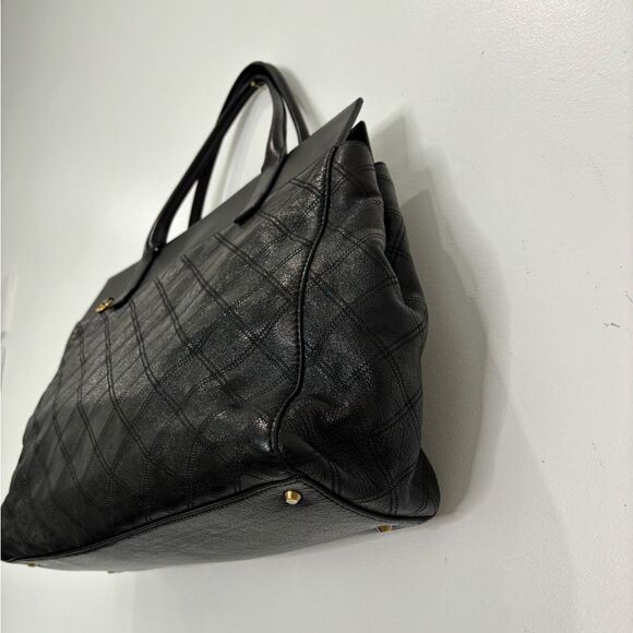 Marc Jacobs BUDDY Quilted Satchel Bag Black - Picture 5 of 12